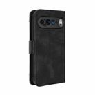 For Google Pixel 9 Pro Skin Feel Calf Texture Card Slots Leather Phone Case(Black) - 3