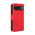 For Google Pixel 9 Pro Skin Feel Calf Texture Card Slots Leather Phone Case(Red) - 3