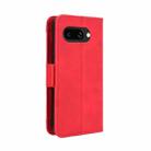 For Google Pixel 9a Skin Feel Calf Texture Card Slots Leather Phone Case(Red) - 3