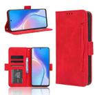 For Huawei Enjoy 60 Pro / nova 11i Skin Feel Calf Texture Card Slots Leather Phone Case(Red) - 1