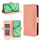 For Huawei nova 11 SE Skin Feel Calf Texture Card Slots Leather Phone Case(Pink) - 1