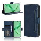 For Huawei nova 11 SE Skin Feel Calf Texture Card Slots Leather Phone Case(Blue) - 1