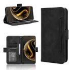 For Huawei Enjoy 70 4G Skin Feel Calf Texture Card Slots Leather Phone Case(Black) - 1