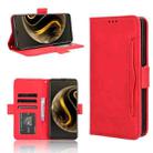 For Huawei Enjoy 70 4G Skin Feel Calf Texture Card Slots Leather Phone Case(Red) - 1