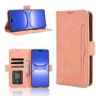 For Huawei nova 12 Skin Feel Calf Texture Card Slots Leather Phone Case(Pink) - 1