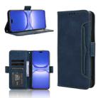 For Huawei nova 12 Skin Feel Calf Texture Card Slots Leather Phone Case(Blue) - 1
