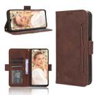 For Oukitel C32 Skin Feel Calf Texture Card Slots Leather Phone Case(Brown) - 1