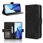 For Oukitel C35 / C36 Skin Feel Calf Texture Card Slots Leather Phone Case(Black) - 1