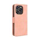 For Oukitel C50 Skin Feel Calf Texture Card Slots Leather Phone Case(Pink) - 3