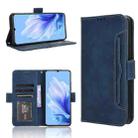 For Oukitel C50 Skin Feel Calf Texture Card Slots Leather Phone Case(Blue) - 1