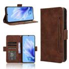 For Oukitel C50 Skin Feel Calf Texture Card Slots Leather Phone Case(Brown) - 1