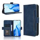 For Oukitel C51 Skin Feel Calf Texture Card Slots Leather Phone Case(Blue) - 1