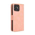 For Oukitel C53 Skin Feel Calf Texture Card Slots Leather Phone Case(Pink) - 3