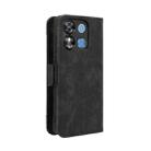 For Oukitel C57S Skin Feel Calf Texture Card Slots Leather Phone Case(Black) - 3