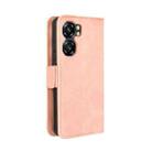 For Oukitel C58 / C58 Pro Skin Feel Calf Texture Card Slots Leather Phone Case(Pink) - 3