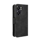 For Oukitel C58 / C58 Pro Skin Feel Calf Texture Card Slots Leather Phone Case(Black) - 3