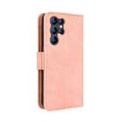 For Oukitel C1 / C1 Pro Skin Feel Calf Texture Card Slots Leather Phone Case(Pink) - 3