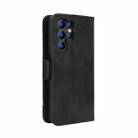 For Oukitel C1 / C1 Pro Skin Feel Calf Texture Card Slots Leather Phone Case(Black) - 3
