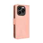 For Oukitel C65 / C65 Pro Skin Feel Calf Texture Card Slots Leather Phone Case(Pink) - 3