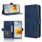 For Oukitel C65 / C65 Pro Skin Feel Calf Texture Card Slots Leather Phone Case(Blue) - 1