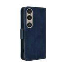 For Sony Xperia 1 VI 2024 Skin Feel Calf Texture Card Slots Leather Phone Case(Blue) - 3