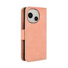 For Sharp Aquos R9 Skin Feel Calf Texture Card Slots Leather Phone Case(Pink) - 3