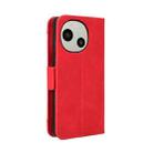 For Sharp Aquos R9 Skin Feel Calf Texture Card Slots Leather Phone Case(Red) - 3