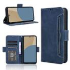 For Sharp Aquos Sense9 Skin Feel Calf Texture Card Slots Leather Phone Case(Blue) - 1