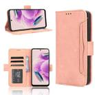 For Xiaomi Redmi Note 12S 4G Skin Feel Calf Texture Card Slots Leather Phone Case(Pink) - 1