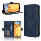 For Xiaomi Redmi 13C 4G / Poco C65 4G Skin Feel Calf Texture Card Slots Leather Phone Case(Blue) - 1