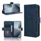 For Xiaomi Redmi K70 / K70 Pro 5G Skin Feel Calf Texture Card Slots Leather Phone Case(Blue) - 1