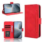 For Xiaomi Redmi K70E 5G / Poco X6 Pro Skin Feel Calf Texture Card Slots Leather Phone Case(Red) - 1