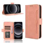 For Xiaomi 14 Ultra Skin Feel Calf Texture Card Slots Leather Phone Case(Pink) - 1