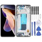 LCD Screen For Xiaomi Redmi Note 11 Pro+ 5G Digitizer Full Assembly with Frame(Black) - 1