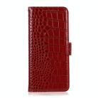 For OPPO Reno11 5G Global Crocodile Top Layer Cowhide Leather Phone Case(Red) - 3