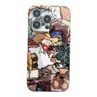 For iPhone 12 Precise Hole Oil Painting Pattern PC Phone Case(Tobacco Pipe) - 1