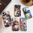 For iPhone 12 Precise Hole Oil Painting Pattern PC Phone Case(Tobacco Pipe) - 2