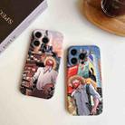 For iPhone 12 Precise Hole Oil Painting Pattern PC Phone Case(Tobacco Pipe) - 6