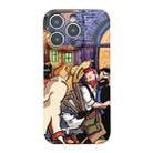 For iPhone 11 Precise Hole Oil Painting Pattern PC Phone Case(Puppy) - 1