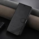 For vivo X100S AZNS Sheepskin Texture Flip Leather Phone Case(Black) - 2
