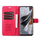 For vivo S19 AZNS Sheepskin Texture Flip Leather Phone Case(Red) - 3