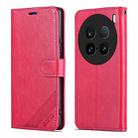 For vivo X100 Ultra AZNS Sheepskin Texture Flip Leather Phone Case(Red) - 2