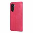 For vivo Y37 / Y37m / Y36t 5G AZNS Sheepskin Texture Flip Leather Phone Case(Red) - 3