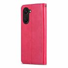 For vivo Y18 / Y18s AZNS Sheepskin Texture Flip Leather Phone Case(Red) - 3