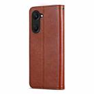 For vivo Y18 / Y18s AZNS Sheepskin Texture Flip Leather Phone Case(Brown) - 3