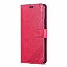 For vivo Y300 AZNS Sheepskin Texture Flip Leather Phone Case(Red) - 2