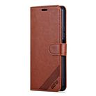 For vivo Y300i 5G / Y39 5G Global AZNS Sheepskin Texture Flip Leather Phone Case(Brown) - 2