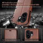 For vivo S30 AZNS Sheepskin Texture Flip Leather Phone Case(Black) - 4