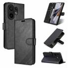 For vivo S30 Pro Mini AZNS Sheepskin Texture Flip Leather Phone Case(Black) - 1