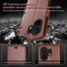 For vivo S30 Pro Mini AZNS Sheepskin Texture Flip Leather Phone Case(Brown) - 4